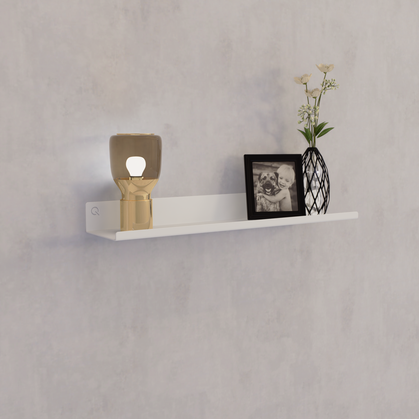 Qlavo wandtablet/ fotolijstplank - 38, 58 en 98 cm