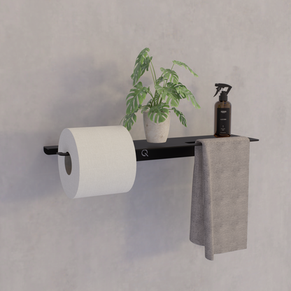 Qenia toiletrolhouder - links/rechts - 30 en 42 cm