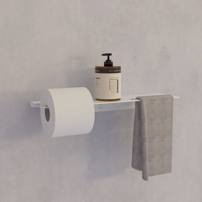Qenia toiletrolhouder - links/rechts - 30 en 42 cm