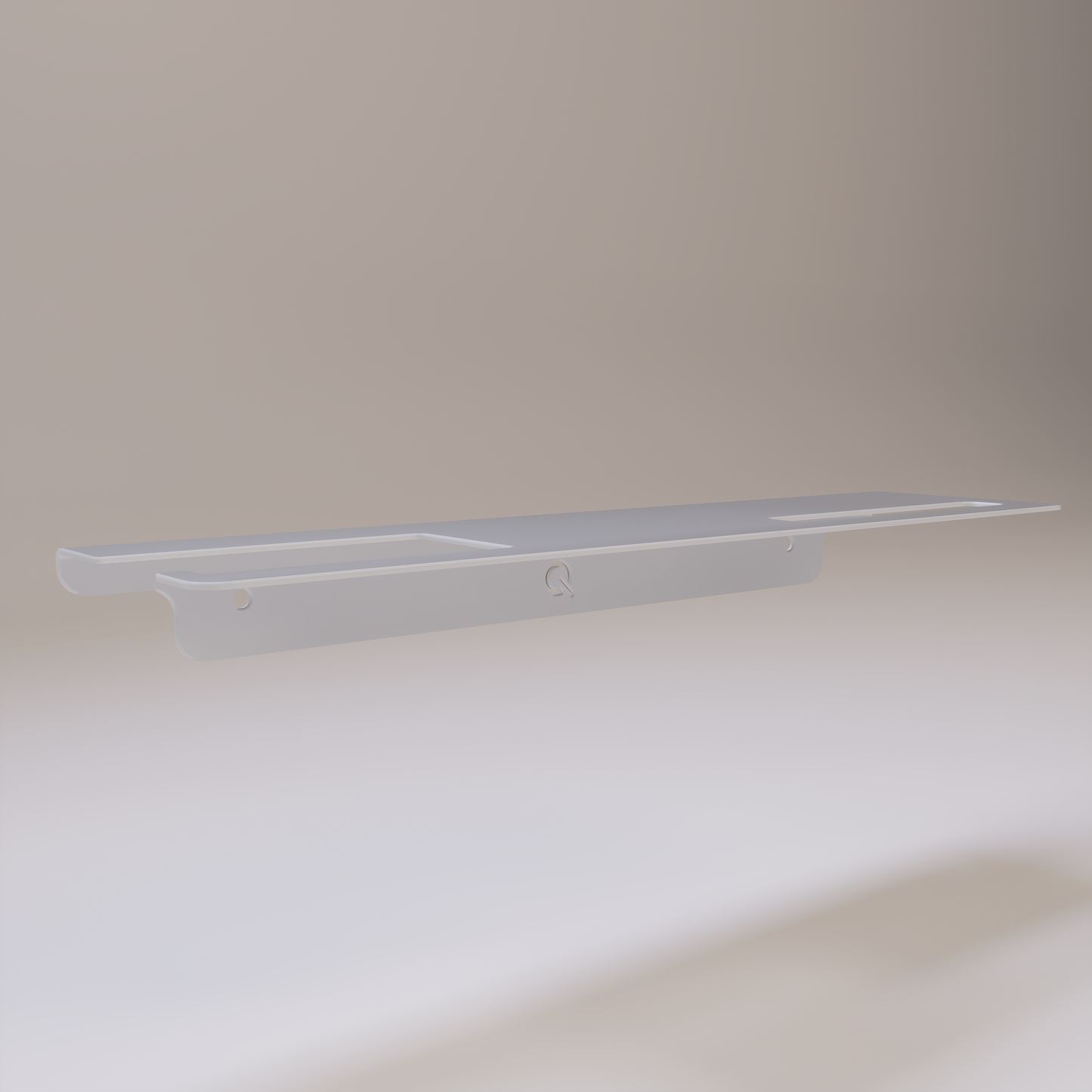 Qenia toiletrolhouder - links/rechts - 30 en 42 cm